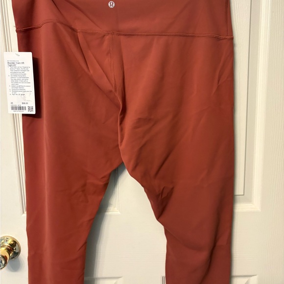 NWT Lululemon Wunder Train HR Tight 25” Size 20 Dark Terracota DKTE MSRP $98 - Picture 3 of 4